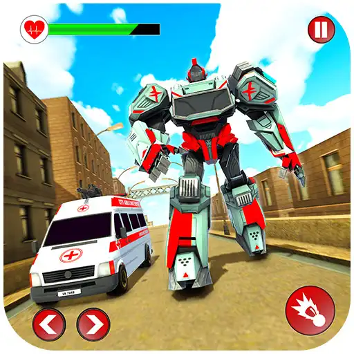 Play Rescue Robot Ambulance Doctor Robot Transformation APK