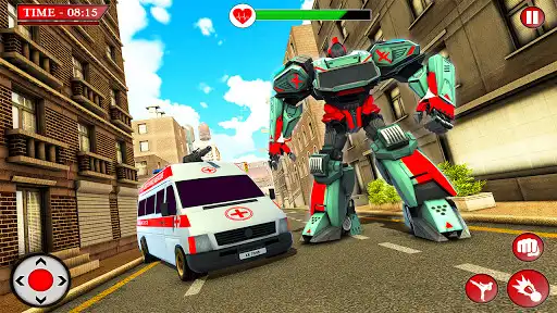 Play Rescue Robot Ambulance Doctor Robot Transformation  and enjoy Rescue Robot Ambulance Doctor Robot Transformation with UptoPlay