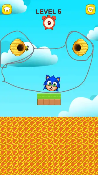 Play Rescue the Dog Blue Monster as an online game Rescue the Dog Blue Monster with UptoPlay
