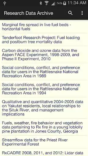Play Research Data Archive (USFS) as an online game Research Data Archive (USFS) with UptoPlay