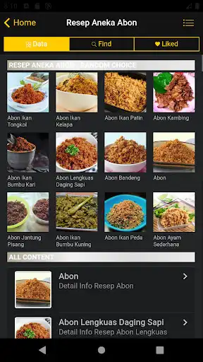 Play Resep Aneka Abon as an online game Resep Aneka Abon with UptoPlay