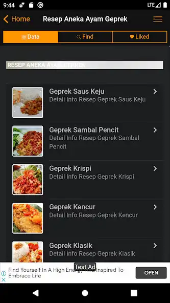 Play Resep Aneka Ayam Geprek as an online game Resep Aneka Ayam Geprek with UptoPlay