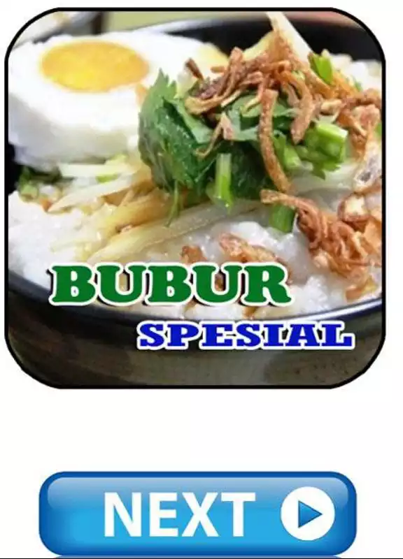 Play Resep Aneka Bubur Spesial