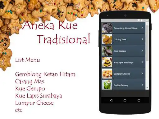 Play Resep Aneka Kue Tradisional 2018  and enjoy Resep Aneka Kue Tradisional 2018 with UptoPlay