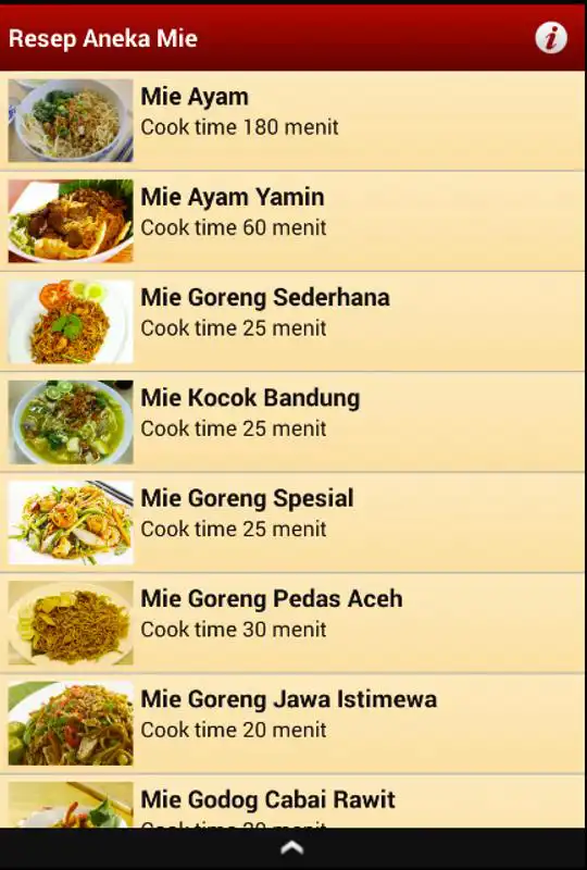 Play Resep Aneka Mie