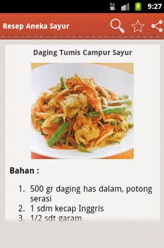 Play Resep Aneka Sayur