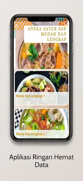 Play Resep Aneka Sop Mudah Lengkap as an online game Resep Aneka Sop Mudah Lengkap with UptoPlay