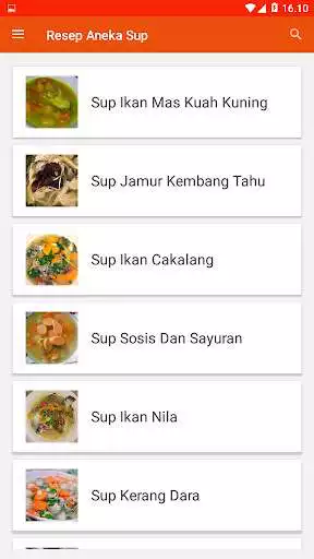 Play Resep Aneka Sup as an online game Resep Aneka Sup with UptoPlay
