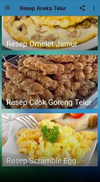 Play RESEP ANEKA.TELUR as an online game RESEP ANEKA.TELUR with UptoPlay