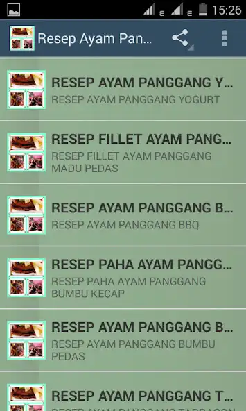 Play Resep Ayam Panggang as an online game Resep Ayam Panggang with UptoPlay