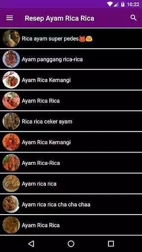 Play Resep Ayam Rica Rica