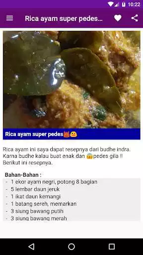 Play Resep Ayam Rica Rica
