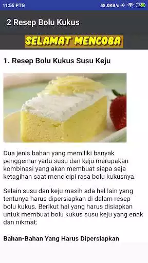Play Resep Bolu Kukus as an online game Resep Bolu Kukus with UptoPlay