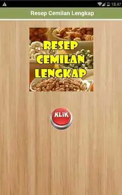 Play Resep Cemilan Lengkap