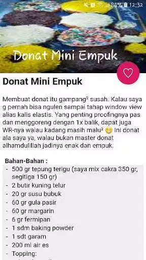 Play Resep Donat Baru  and enjoy Resep Donat Baru with UptoPlay