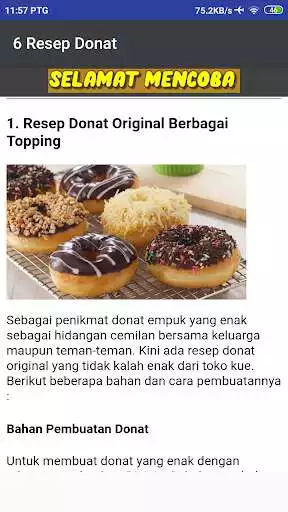 Play Resep Donat  and enjoy Resep Donat with UptoPlay