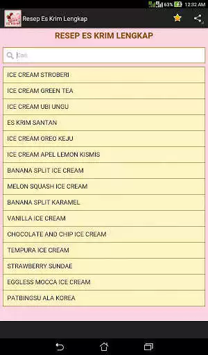 Play APK Resep Es Krim Lengkap  and enjoy Resep Es Krim Lengkap with UptoPlay com.Syaban.ResepEsKrim