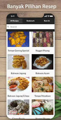 Play Resep Gorengan Mudah & Enak  and enjoy Resep Gorengan Mudah & Enak with UptoPlay