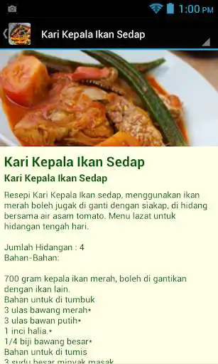 Play APK Resepi Gulai Kampung  and enjoy Resepi Gulai Kampung with UptoPlay com.andromo.dev212145.app394447