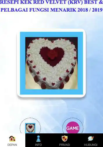 Play RESEPI KEK RED VELVET BEST 2020 as an online game RESEPI KEK RED VELVET BEST 2020 with UptoPlay