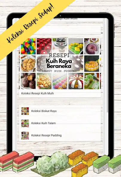 Play Resepi Kuih Raya Beraneka as an online game Resepi Kuih Raya Beraneka with UptoPlay