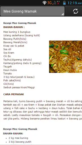 Play Resepi Mamak Istimewa  and enjoy Resepi Mamak Istimewa with UptoPlay