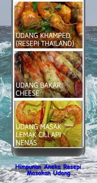 Play Resepi Masakan Udang  (Mudah Jer) as an online game Resepi Masakan Udang  (Mudah Jer) with UptoPlay