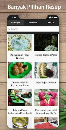 Play Resep Jajanan Pasar Lezat  and enjoy Resep Jajanan Pasar Lezat with UptoPlay