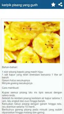 Play Resep Keripik Pilihan