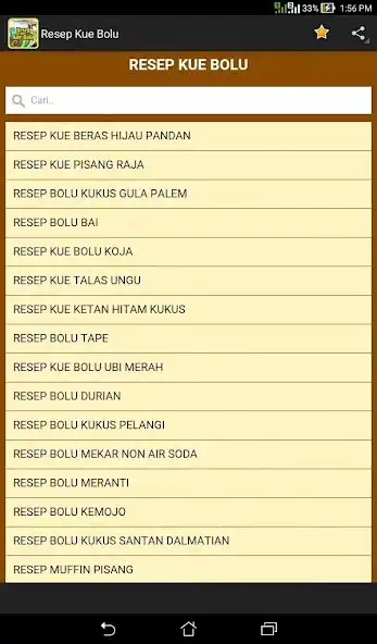 Play Resep Kue Bolu as an online game Resep Kue Bolu with UptoPlay