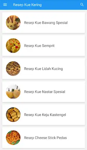 Play Resep Kue Kering Lengkap as an online game Resep Kue Kering Lengkap with UptoPlay
