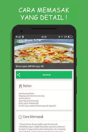 Play Resep Makanan Bayi Dan Balita as an online game Resep Makanan Bayi Dan Balita with UptoPlay