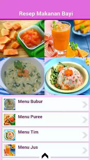 Play Resep Makanan Bayi as an online game Resep Makanan Bayi with UptoPlay