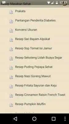 Play Resep Makanan Sehat Ramadhan