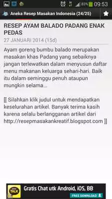 Play Resep Masakan 2014