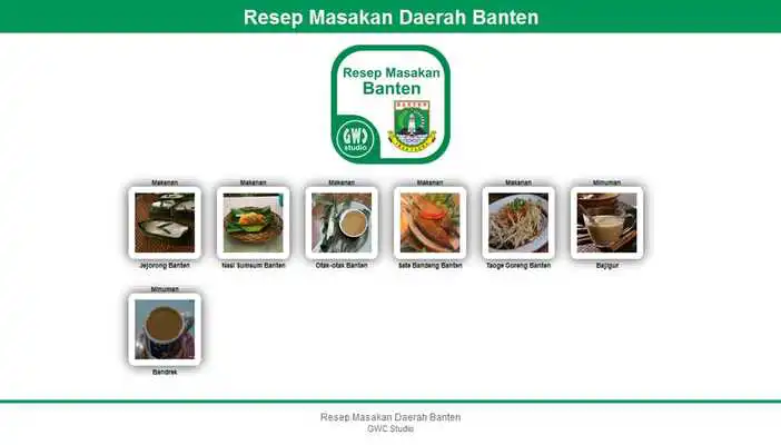 Play Resep Masakan Daerah Banten