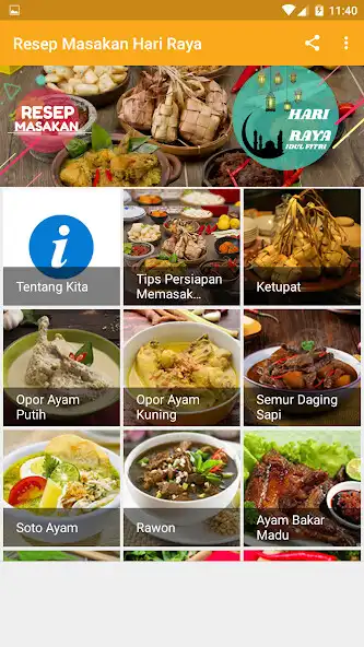 Play Resep Masakan Hari Raya as an online game Resep Masakan Hari Raya with UptoPlay