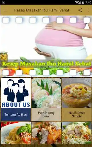 Play Resep Masakan Ibu Hamil Sehat as an online game Resep Masakan Ibu Hamil Sehat with UptoPlay