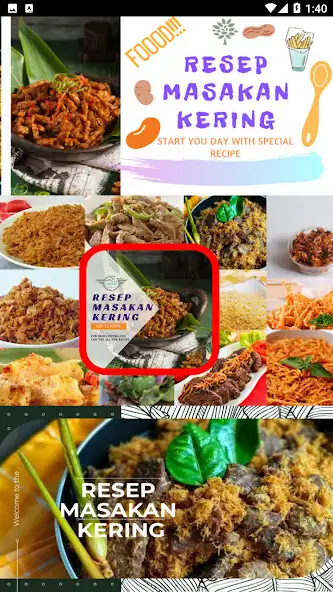 Play Resep Masakan Kering as an online game Resep Masakan Kering with UptoPlay