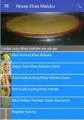 Play Resep Masakan Khas Maluku