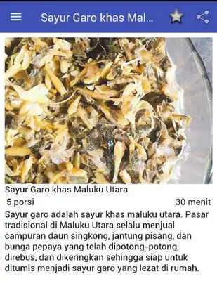 Play Resep Masakan Khas Maluku