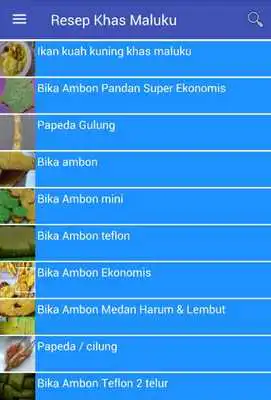 Play Resep Masakan Khas Maluku