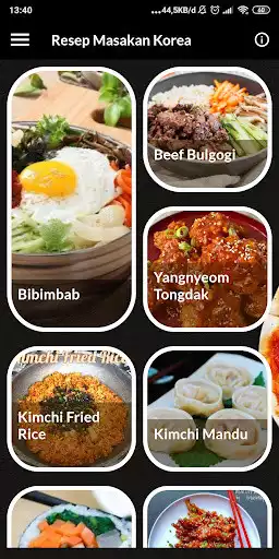 Play Resep Masakan Korea as an online game Resep Masakan Korea with UptoPlay