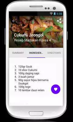 Play Resep Masakan Korea