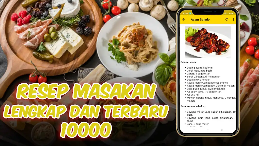 Play Resep Masakan Lengkap dan Terb as an online game Resep Masakan Lengkap dan Terb with UptoPlay