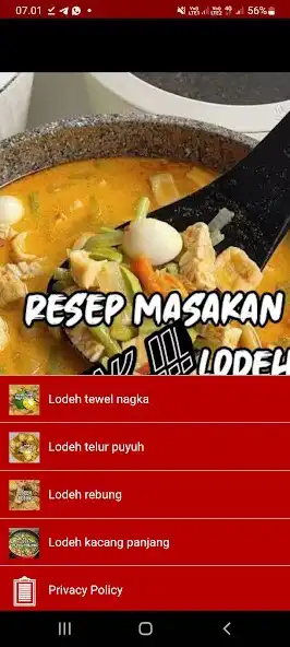 Play RESEP MASAKAN LODEH ENAK !!! as an online game RESEP MASAKAN LODEH ENAK !!! with UptoPlay