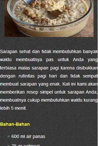 Play Resep Masakan Quaker Oat as an online game Resep Masakan Quaker Oat with UptoPlay