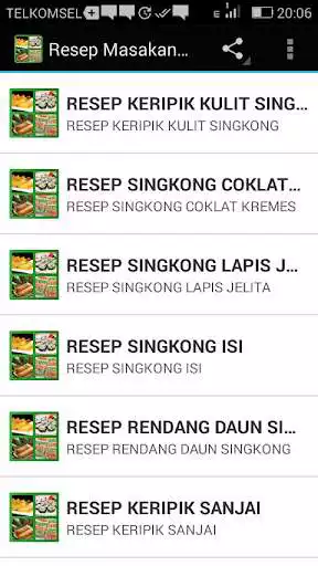 Play Resep Masakan Singkong as an online game Resep Masakan Singkong with UptoPlay