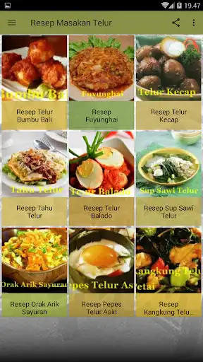 Play Resep Masakan Telur as an online game Resep Masakan Telur with UptoPlay