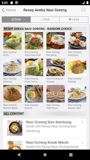 Play Resep Masak Nasi Goreng as an online game Resep Masak Nasi Goreng with UptoPlay